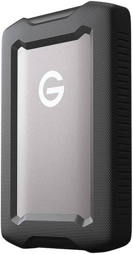 SanDisk Professional 1TB G-DRIVE ArmorATD Rugged Portable External Hard Drive, USB 3.2 Gen 1 Type-C Interface, Up to 140 MB/s Data Transfer Speed, IP54-Rated, Bus Powered, Gray | SDPH81G-001T-GBAND