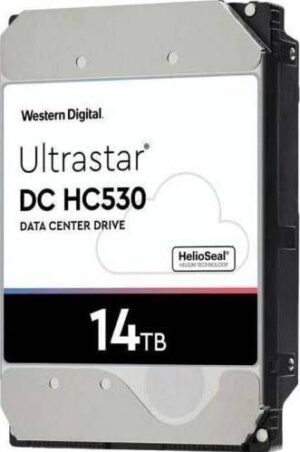Western Digital Ultrastar DC HDD Server HE14, 3.5 Form Factor, 14TB, 512MB, 7200 RPM, SAS 12Gb/s, 512E SE P3 | WUH721414AL5204 / 0F31052