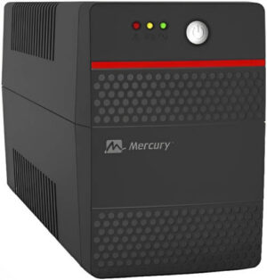 Mercury Maverick 1550VA UPS, 1550VA/930W Cpacity, Built-in Self-diagnostic Function, Excellent Microprocessor Control, 12V / 8.2AH x2 Battery, Alarm System, Optional No-load Shutdown, Black |