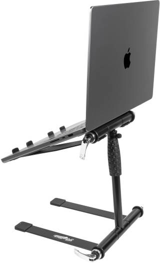 Headliner Digistand Pro Laptop Stand, Fits Laptops up to 17", 360° Telescopic Neck, Telescoping Height Up to 16", Aluminum Alloy Cam-Locking System, Removable Sub-Tray for Accessories, Black | - Image 6