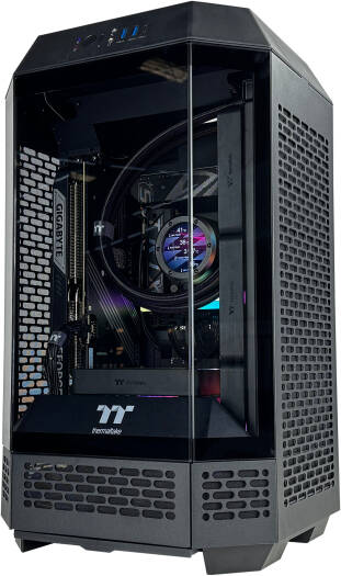 PowerCore X Gaming PC - Intel Core i9 14900KF 24 Cores 32 Threads, NVIDIA RTX 5080 16GB, 32GB DDR5 RAM 6000MHz CL30, 1TB SSD Gen 5, 750W Gold PSU, 360mm Liquid Cooler, Wi-Fi + BT