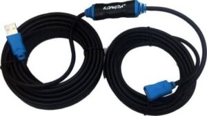Kongda 20 meters USB 2.0 Extension Cable (Male / Female) with built in booster
