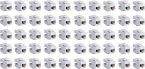 D-Link Cat6 UTP Keystone Jack, 50 Pack | 50PCK