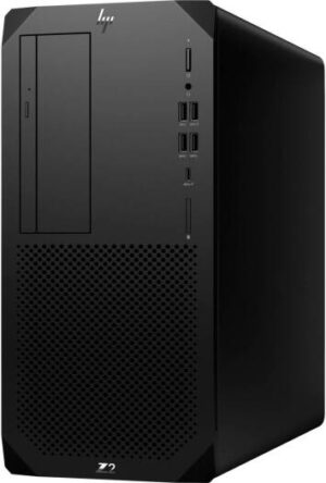 HP Z2 G9 Workstation, Intel Core i7-13700K, 32GB RAM, 1TB SSD, RTX A4000 16GB Graphics, HP USB 320K K/B & HP Wired 320M Mouse, Windows 11 Pro, Black | Z2-G9