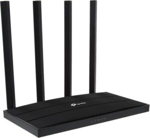 TP-Link AC1200 Gigabit WiFi Router Dual Band MU-MIMO Wireless Internet Router, 4 x Antennas, OneMesh and AP mode, Long Range Coverage | Archer A6