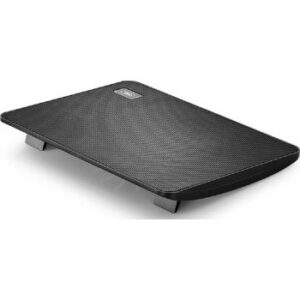 Deepcool Wind Pal Mini Notebook Cooler, 5VDC Rated Voltage, Hydro Bearing, 1000±10%RPM Fan Speed, 46.11 CFM Airflow, 21.6dBA Noise, Black | DP-N114L-WDMI