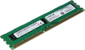 Crucial 8GB Single DDR3L 1600MT/s (PC3-12800) DR x8 ECC UDIMM 240-Pin Server Memory - CT102472BD160B | CT102472BD160B