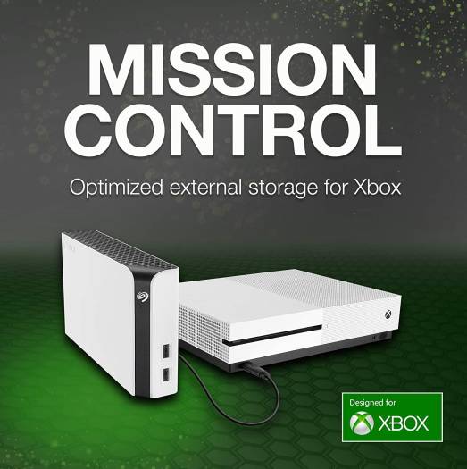 Seagate Game Drive Hub for Xbox 8TB External Hard Drive Desktop HDD with Dual USB Ports – White, Designed for Xbox One | STGG8000400 - Image 2