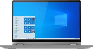 Lenovo Ideapad Flex 5, Core i5 1035G1 1.0 Ghz, 8GB Ram, 512SSD, Stylus Pen, 14.0 FHD Touch - Flip, 2GB NVIDIA Graphic Card, Bluetooth, Camera, FP, Windows 10 - Platinum Grey | 81X10039AX