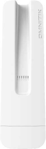 MikroTik OmniTIK 5ac AP, QCA9557 CPU, MIPSBE Arch, 720MHz CPU, 128MB RAM, 2x Int 7.5dBi 5GHz Omni Ant, Wi-Fi 5, White | RBOmniTikG-5HacD