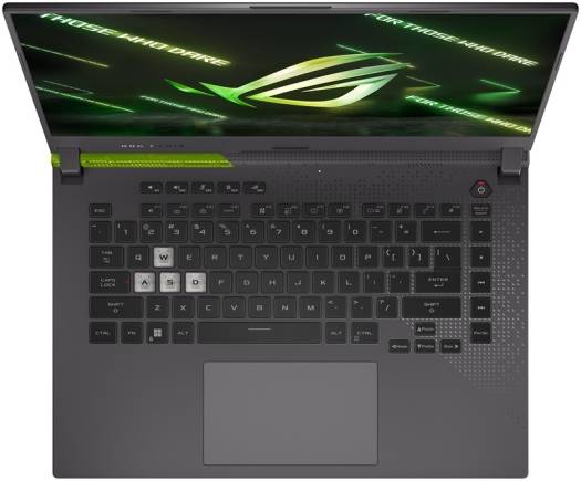 ASUS ROG Strix G513RM Gaming Laptop, 15.6 WQHD 165Hz Display, AMD Ryzen 9 6900HX, 16GB RAM, 1TB SSD, NVIDIA GeForce RTX 3060 6GB, RGB Backlit ENG KB, Win 10, Grey | 90NR0846-M00L70 - Image 3