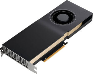 PNY Nvidia RTX A4500 20GB ECC GDDR6 Graphics Card, 7168 Cuda Cores, 320 Bit, 640 GB/s Bandwidth, PCI Express 4.0 x16, NVLink, 8 Pin, Active Fansink, HDMI, Displayport | VCNRTXA4500-SB