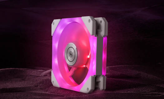 EKWB EK-Quantum Impulse 120 D-RGB 120mm Computer Cooling Fan, Addressable RGB LED MagLev Fans, 400-1800 RPM Speed, 57.5CFM Airflow, 24.3dBA Nosie Level, 4-Pin PWM, White | 3831109854204 - Image 5