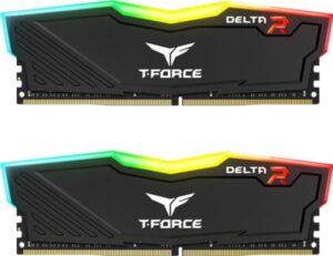 Team group T-Force Delta RGB 64GB (2 x 32GB) 288-Pin DDR4 SDRAM DDR4 3200 (PC4 25600) Intel XMP 2.0 Desktop Memory | TF3D464G3200HC16CDC01