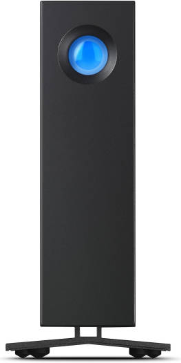 LaCie d2 Professional 8TB External HDD, 7200 RPM Disk Speed, Rescue Data Recovery Services, Speeds of up to 260 MB/s, For Mac And PC Desktop, 1 Month Adobe CC, USB-C / USB 3.1, Black | STHA8000800 - Image 3