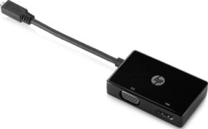HP Micro HDMI to Hdmi/Vga Adapter With Mini Hdmi to Hdmi Converter | 797143-001