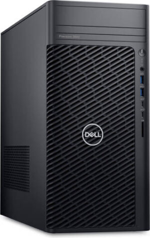 Dell Precision 3680 Tower Workstation, Intel Core i9-14900, 16GB RAM, 1TB SSD, NVIDIA T400 4GB Graphics, Ubuntu Linux 22.04, Dell MS116 Optical Mouse, Dell KB216 Keyboard, Black | PRE-3680