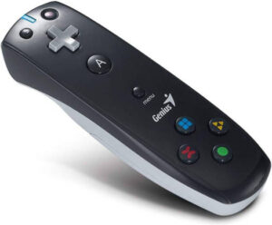 Genius Motion Gaming Joystick, With G-Sensor, Play 16 Flash Games, Analog On / Off, 2x AA Battery, Compatible With both MAC and PC, Black | 31600037100