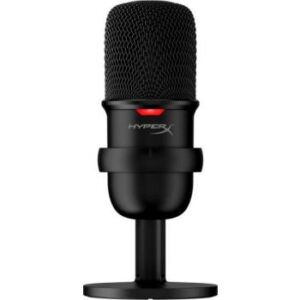HyperX SoloCast USB Condenser Microphone, for PC, PS4, PS5, and Mac, Faucet-to-Silence Sensor, Cardioid Polar Pattern, Ideal for Gaming, Streaming, Podcasts, Twitch, YouTube, Discord | 4P5P8AA