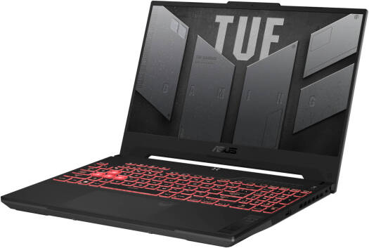 ASUS TUF Gaming A15 FA507NUR Laptop, 15.6" FHD IPS 144Hz Display, AMD Ryzen 7 7435HS, 16GB RAM, 512GB SSD, GeForce RTX 4050 6GB Graphics, English Keyboard, FreeDOS, Mecha Gray | 90NR0JP5-M00040 - Image 2