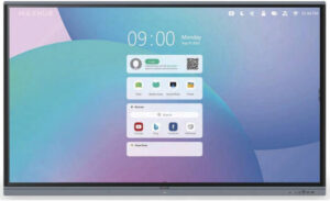 MAXHUB E2 Series Interactive Display, 75" 4K UHD Display, Eyes Care Technology, Android 13.0 OS, 8GB RAM, 64GB ROM, Up to 40 Touch Points, Intelligent Touchscreen Technology | E7521