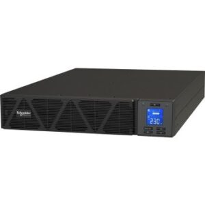 Schneider Electric SRV 1000VA Easy Rack Mounted UPS, 2U, 230V Output Voltage, Rack Type With Rail Kit, 4 Hours Recharge Time, 40-70 Hz Input Frequency, Black | SRVS1KRIRK