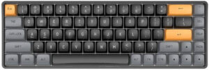 DarkFlash GD68 Mechanical Keyboard, 68 Keys, Anti-Ghosting, Hot-Swappable, PBT Keycaps, 1.5m Transmission Distance, Tri-Mode Connectivity, 1200mAh Battery, Brown Sugar | GD68