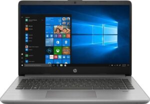 HP 340s G7 Notebook i7-1065G7 8GB Ram DDR4, 512GB SSD, Intel Iris Plus Graphics 14″ FHD UWVA, DOS, 3.0 Fingerprint Reader - Ash Silver | 2D194EA