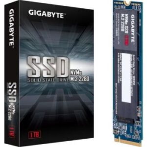 Gigabyte M.2 2280 1TB PCI-Express 3.0 x4, NVMe 1.3 Internal Solid State Drive (SSD) | GP-GSM2NE3100TNTD