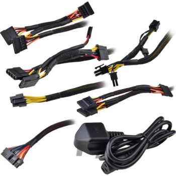 Evga 500 W2 Power Supply, 80+ White 500W, Ultra-Quiet 120mm Fan, 85% Efficiency, 1x 24pin (20+4) ATX | 100-W2-0500-K3 (UK) - Image 5