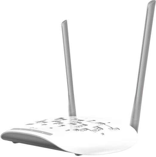 TP-Link 300Mbps Wireless N Access Point, 1x 10/100 M Ethernet Port (RJ45), 2 Fixed Omni-Directional Antennas, 300 Mbps at 2.4 GHz, Passive PoE Support, White | TL-WA801N