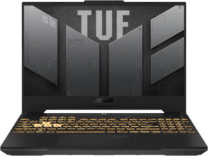 Asus TUF F15 FX507VV4 Gaming Laptop, 15.6" FHD IPS 144Hz Display, Intel Core i7-12700H, 16GB RAM, 512GB SSD, GeForce RTX 4060 8GB GPU, English Keyboard, Windows 11 pro, Mecha Grey | 90NR0BV7-M00790