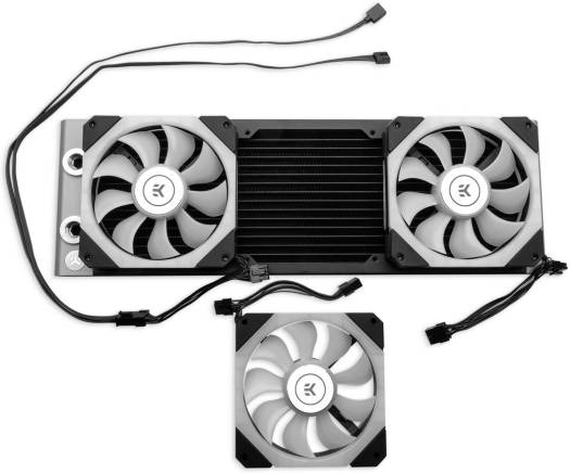 EKWB EK-Quantum Impulse 120 D-RGB 120mm Computer Cooling Fan, Addressable RGB LED MagLev Fans, 1800 RPM Speed, 57.5CFM Airflow, 24.3dBA Nosie Level, 4-Pin PWM, Black - White | 3831109854198 - Image 4