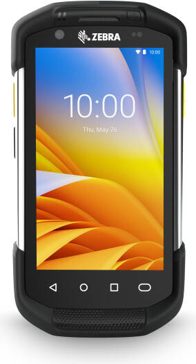 Zebra TC72 Handheld Mobile Computer, 4.7" HD Touch Display, Qualcomm Snapdragon 660 CPU, 4GB RAM + 32GB ROM, Wi-Fi Only Connectivity, Black | TC72