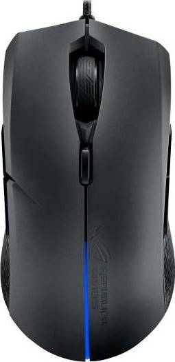 ASUS P302 ROG STRIX Evolve Aura RGB USB Wired Optical Ergonomic Ambidextrous Gaming Mouse (7200 DPI) | 90MP00J0-B0UA00