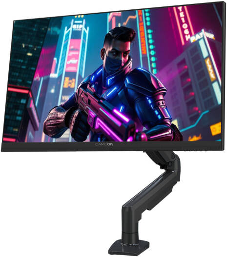 GAMEON Midnight Pro X Series Gaming Monitor, with Mount, 27" Fast IPS Display, FHD Resolution, 190Hz Refresh Rate, 0.5ms Response Time, NVIDIA G-Sync & AMD FreeSync, Black | GOM27FHD190IPSX - Image 2