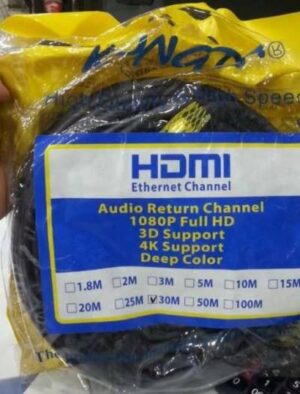 Kongda Ethernet Channel with Audio Return Channel 30 Meter