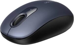 UGREEN MU105 Wireless Mouse, 2.4G, 99% Noise Reduction, Up To 10 Meters Wireless Connection, DPI Adjustment 4 Levels Up To 2400, Midnight Blue | 90550