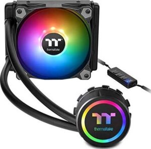 Thermaltake Water 3.0 ARGB Motherboard Sync Edition Intel/AMD 120 All-in-One Liquid Cooling System 1x 120mm High Efficiency Radiator CPU Cooler | CL-W232-PL12SW-A