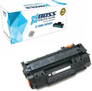 BOSS XL Compatible Toner Cartridge Replacement for HP49A, 2500 Pages Page Yield, Laser Print Technology, Black | Q5949A