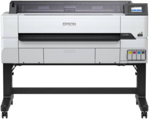 Epson SureColor SC-T5405 Wireless Printer With Stand, Ultrachrome XD2 Ink Technology, 2400 x 1200 DPI Resolution, 800 Nozzles, 4pl Droplet Technology, White | C11CJ56301A1