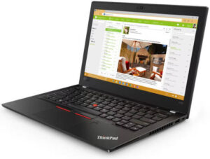 Refurbished - Lenovo ThinkPad X280 Laptop, 12.5" HD TN Display, Intel Core i5-8250U, 8GB RAM, 256GB SSD, Intel UHD Graphics, Black | X280