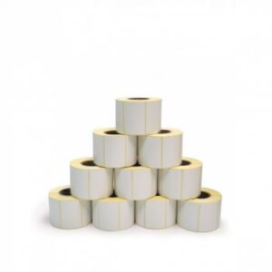 OSCAR Sticker Label 58x39 mm For Barcode Label Printer Scale, Direct Thermal & Thermal Transfer, 800 Labels per Roll, 40 mm Core, 10 Rolls | MLBOTH26164NW10