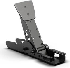 MOZA SR-P Pedal Clutch Only, Dual Sensor Fusion Algorithm, 16-Bit High Precision Magnetic Encoder, Adjustable Pedal Spacing, Up to 75Kg Pressure Sensor, High-Strength Steel, Black | SR-P-Clutch