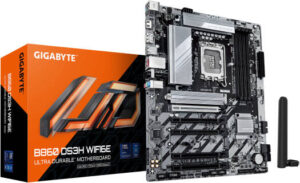 GIGABYTE B860 DS3H WIFI6E LGA 1851 ATX Motherboard, Intel B860 Express Chipset, 4x DDR5 DIMM Slot, Up to 256GB Max Memory, 1x PCIe 5.0 x16, 2x M.2 Slots, Wi-Fi 6E & BT 5.3 | B860-DS3H-WIFI6E