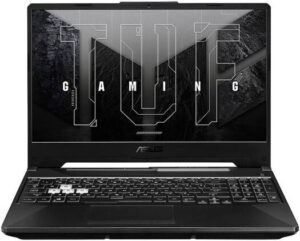 ASUS TUFF Gaming Laptop, 15.6" FHD 144Hz Display, AMD Ryzen 7 7435HS, 16GB RAM, 1TB SSD, Nvidia Geforce RTX 2050 4GB GPU, US ENG Backlit Keyboard, FreeDos, Graphite Black | FA506NFR-HN134