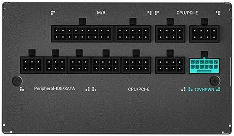 Deepcool PX1200G ATX12V V3.0 Power Supply, 1200 Watts, 80 Plus Gold, Active PFC + Half Bridge SRC LLC + DC to DC, 135mm Fan Size, FDB Fan Bearing, Black | R-PXC00G-FC0B-UK - Image 6