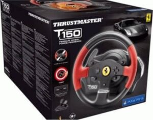 Thrustmaster T150 Ferrari Force Feedback Wheel PS4 PS3 PC DVD Red | TM-WHL-T150FRARI-FFB / 4168054