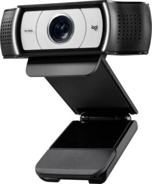 Logitech C930s Pro HD 1080 Webcam for Laptops with Ultra Wide Angle  Black