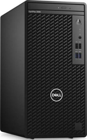 Dell OptiPlex 3080 MT - Intel Core i5-10500, 4GB 1X4GB DDR4 , 3.5" 1TB 7200rpm SATA Hard Disk Drive wired Ar-En Keyboard & Mouse - DOS (Without OS) | OptiPlex 3080-MT